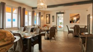 salle à manger hotel Noirmoutier